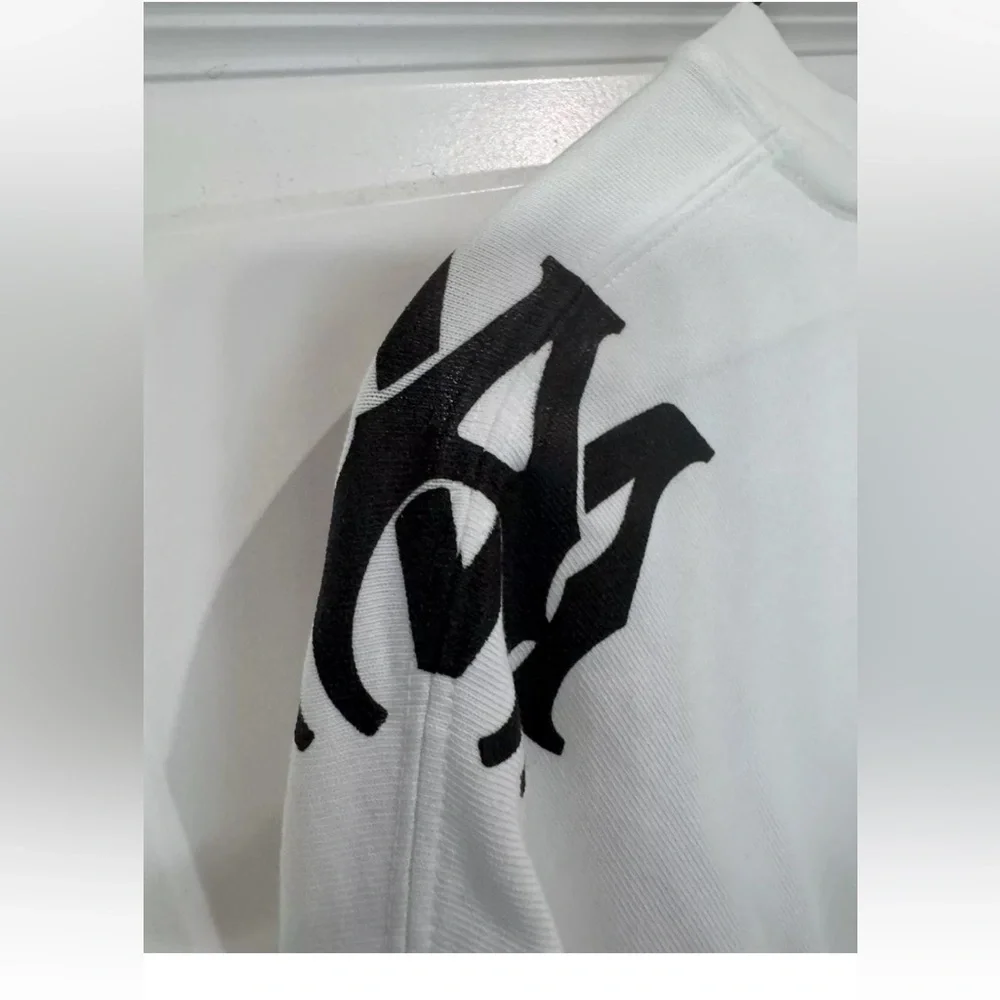 AMIRI White and Black Varsity Jersey Shirt - Picture 3 of 6